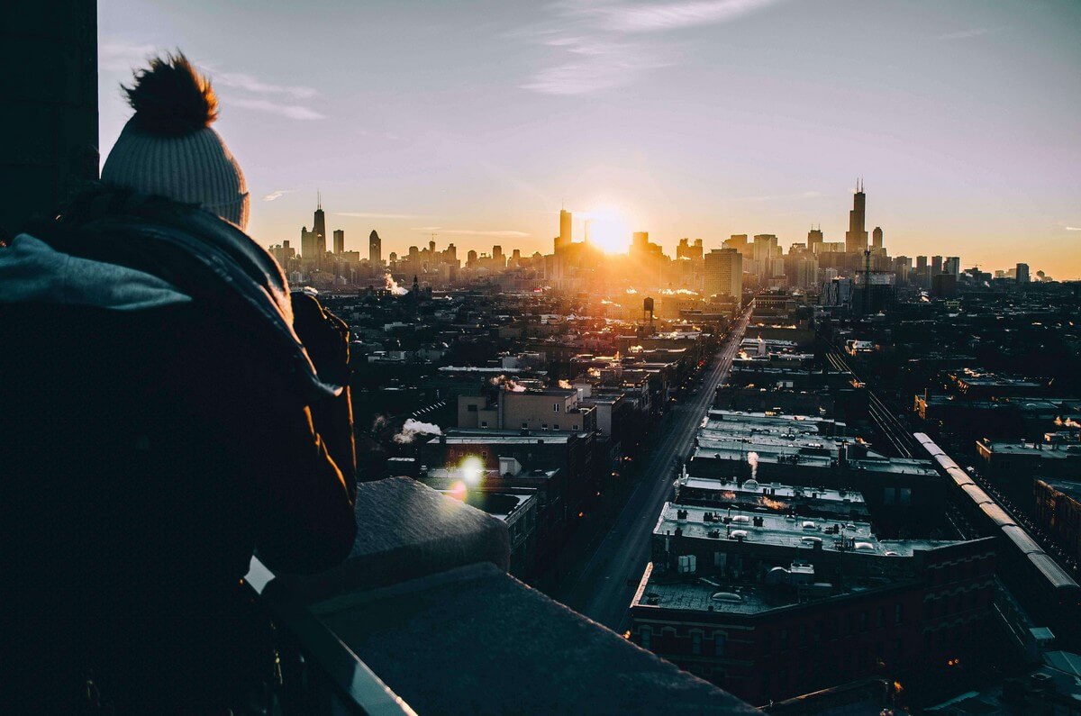 Rooftop Sunset