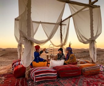 desert camp accommodation